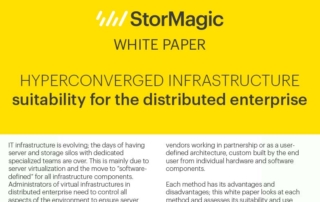 Hyperconverged Infrastructure Suitability for the Distributed Enterprise