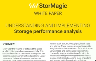 Understanding & Implementing Storage Performance Analysis