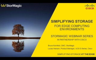 Simplifying Storage for Edge Computing Environments