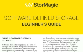 Software-defined Storage Beginner's Guide