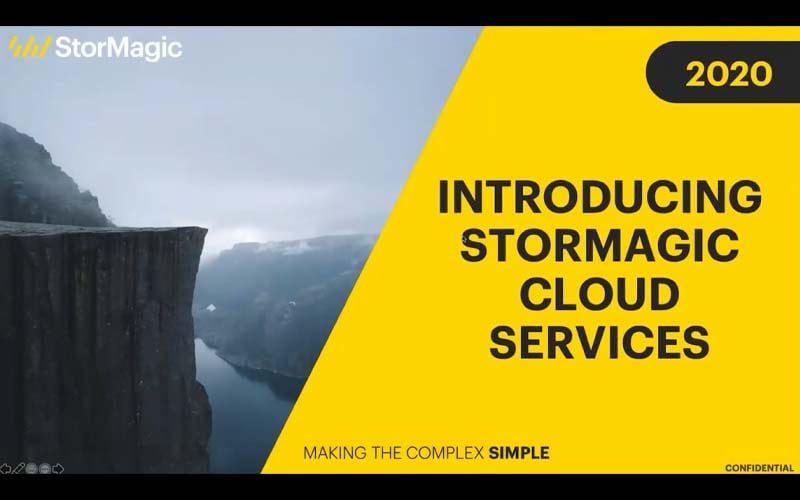 Live Demo KMaaS - Introducing StorMagic Cloud Services (End User)