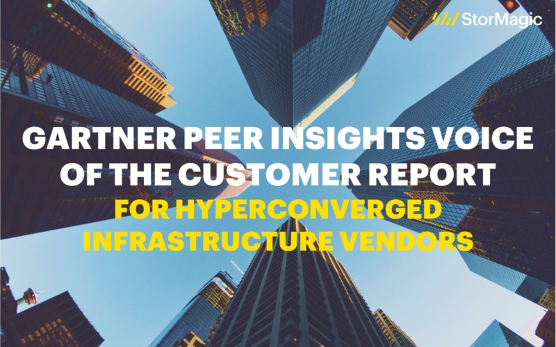 Gartner Peer Insights Voice of the Customer Report for Hyperconverged Infrastructure Vendors