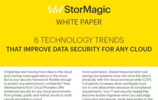 6 Technology Trends That Improve Data Security for any Cloud
