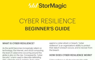 Cyber Resilience – A Beginner’s Guide