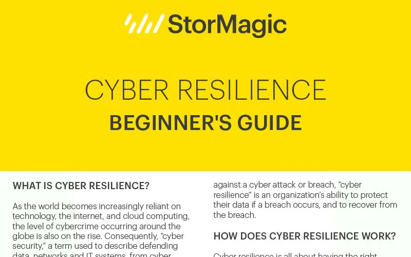 Cyber Resilience - Beginner’s Guide