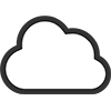 Cybersecurity - cloud security icon