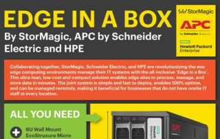 The ‘Edge in a Box’ by StorMagic, Schneider Electric and HPE