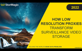 How Low Resolution Proxies Transform Surveillance Video Storage