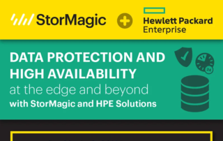Data Protection & High Availability with StorMagic & HPE