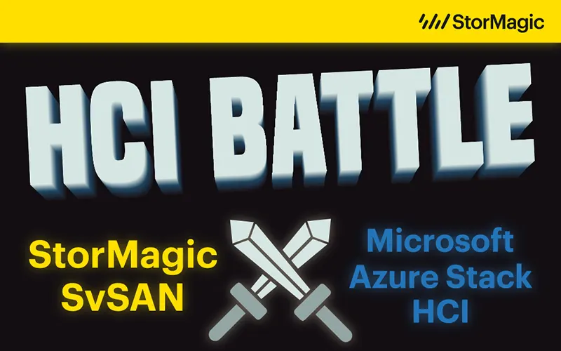 Azure Stack HCI vs SvSAN - HCI Battle Infographic