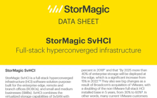 StorMagic SvHCI Data Sheet