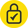 Symbol für sicheres Unternehmen