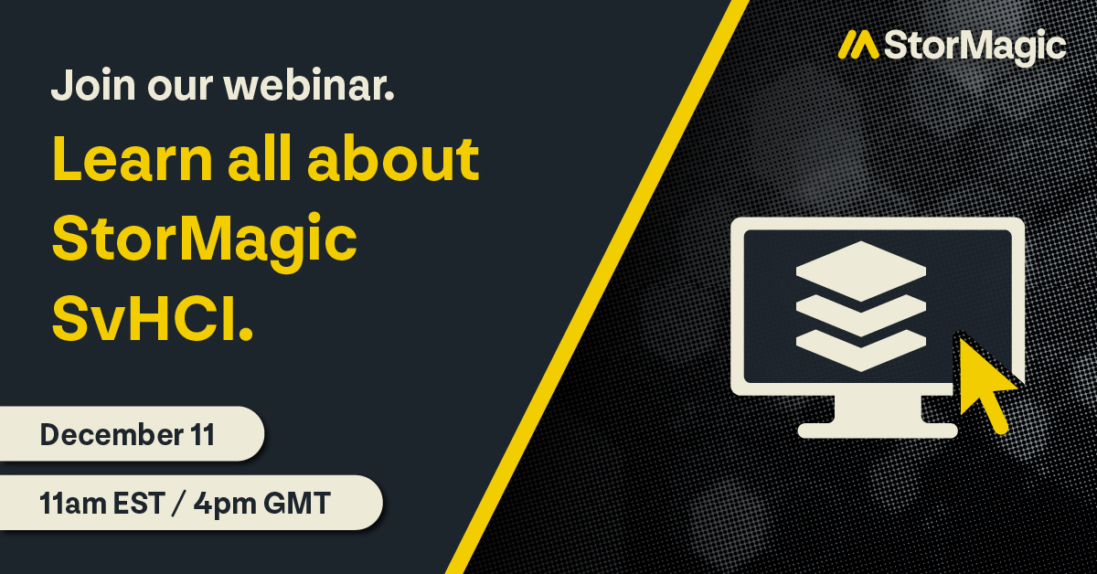 Live Demo of StorMagic SvHCI | Hyperconverged Infrastructure | Webinar