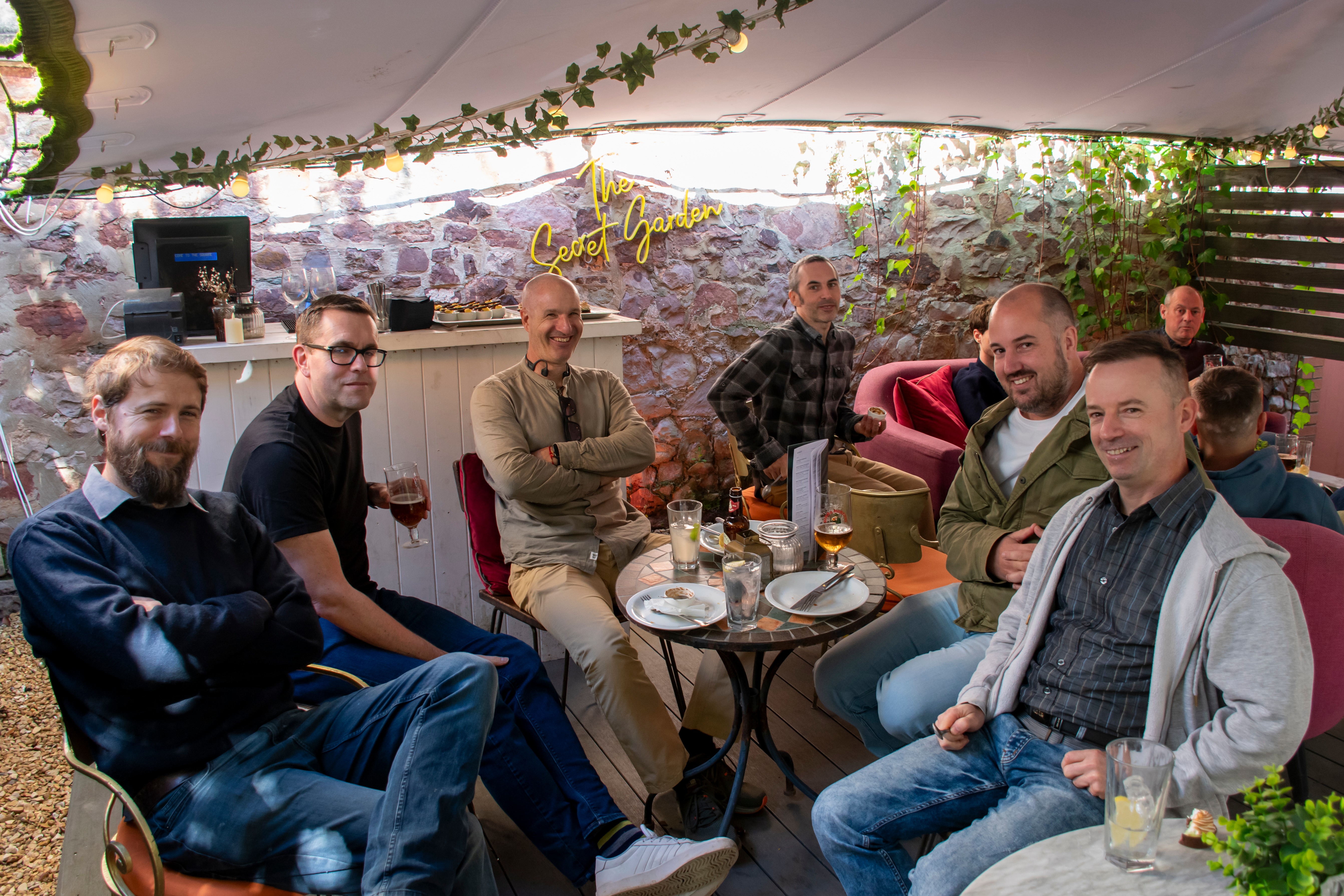 Mark, JP, Ian, Barry, Coen, Csaba